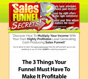 Sales Funnel Secrets